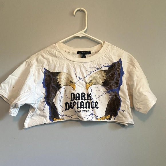 🕊Cropped dark alliance tee